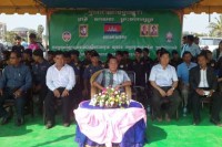 អាវុធហត្ថខេត្តបន្ទាយមានជ័យបើកការប្រគួតបាល់ទាត់ដណ្តើមពានរង្វាន់យុវជនខេត្តប្រចាំឆ្នាំ២០១៦