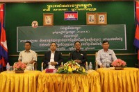 ឯកឩត្ដ វង់ សណ្ដាប់ រដ្ថលេខា ធិការក្រសួង សេដ្ឌកិច្ច និងហិរញ្ញវត្ថុ បានអញ្ជើញ ចូលរួមសិក្ខា សាលាស្តីពីការ ផ្សព្វផ្សាយ និងការផ្គត់ផ្គង់ គ្រាប់ពូជបន្លែ និងដំណាំ រួមផ្សំផ្សេងៗ