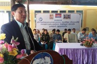 លោក ប្រាក់ ប៉ូលី ប្រធានមន្ទីសូរិយោដី ខេត្តបានអញ្ជើញរាបចំពិធីបិទផ្សាយ