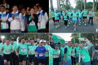 ឯកឧត្តមអភិសន្តិបណ្ឌិត ស សុខា និងលោកជំទាវ កែ សួនសុភី សសុខា អញ្ជើញចូលរួមកម្មវិធីរត់ប្រណាំងអន្តរជាតិពាក់កណ្ដាលម៉ារ៉ាតុងអង្គរវត្តលើកទី ២៩